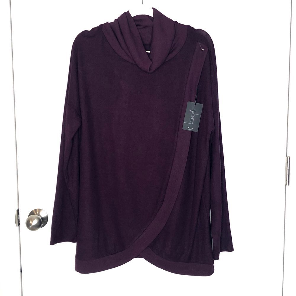 NWT Gibson Wrap Turtleneck Sweater XL